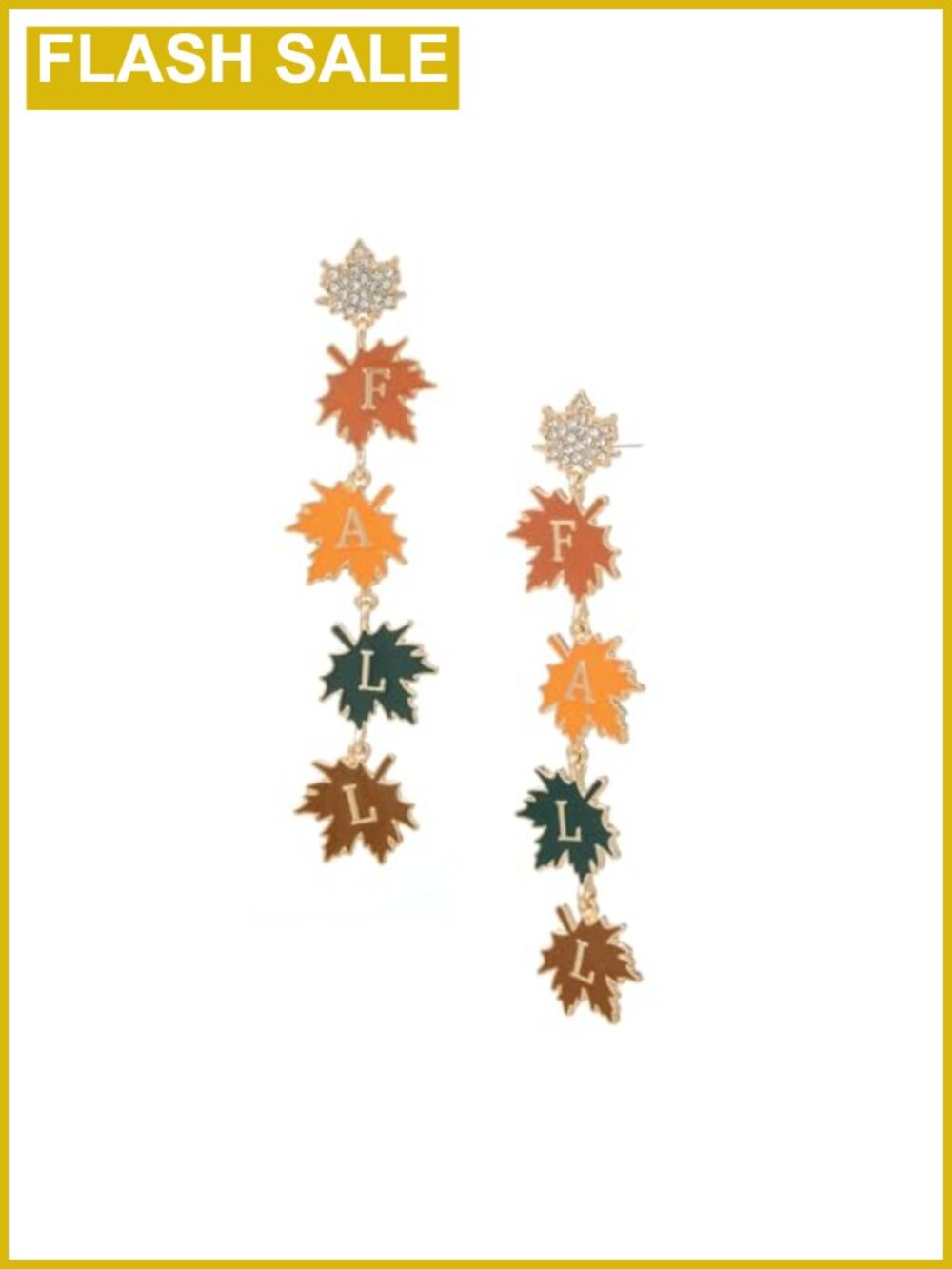 Maple Leaf Drop Dangle Earrings Thanksgiving Fall Jewelry for Women